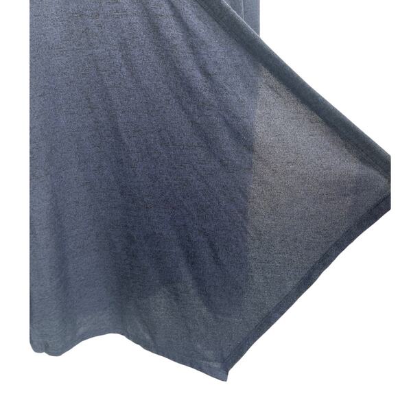 Old Navy Long Active Hoodie Open Sweater Cardigan Open Thumb Slits Navy Size M - Picture 5 of 6